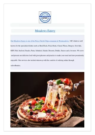 meadows eatery