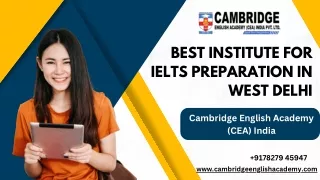 Best Institute for IELTS Preparation in West Delhi