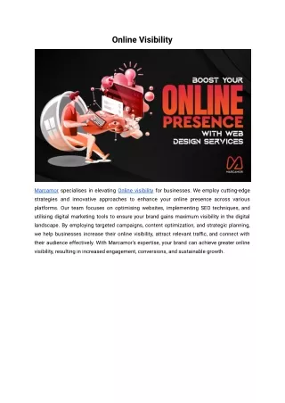 online visibility
