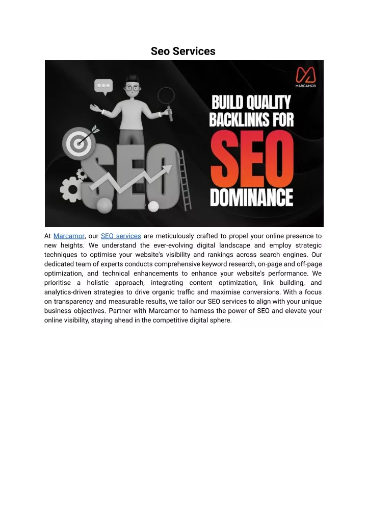 seo services