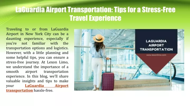 laguardia airport transportation tips