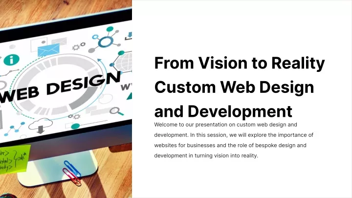 from vision to reality custom web design