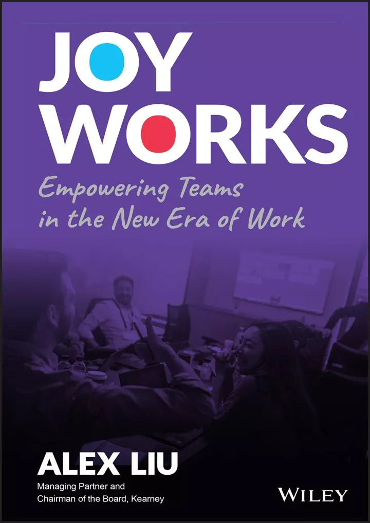 read ebook pdf joy works empowering teams