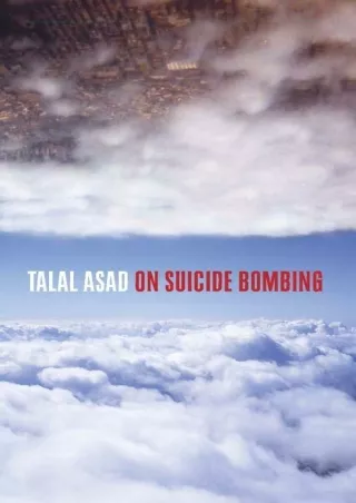 PDF/❤READ❤  On Suicide Bombing (The Wellek Library Lectures)