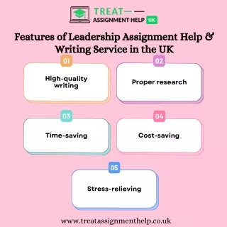 Features of Leadership Assignment Help & Writing Service in the UK