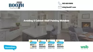 Avoiding 6 Cabinet Shelf Painting Mistakes