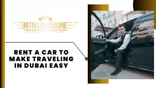 Rent A Car to Make Traveling in Dubai Easy