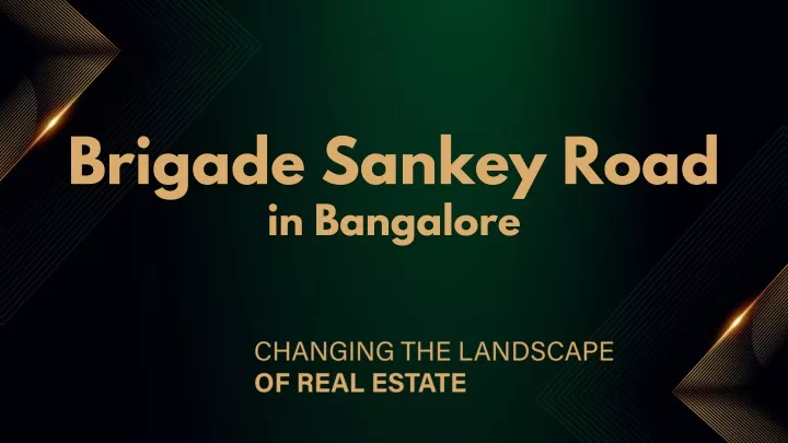 brigade sankey road in bangalore