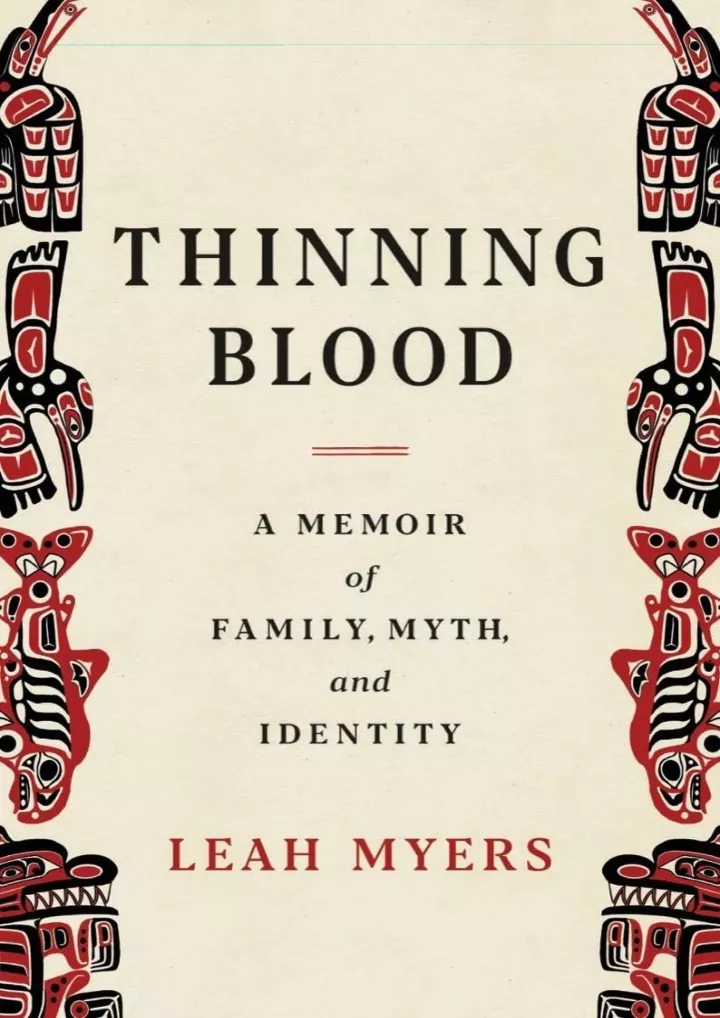 pdf read thinning blood a memoir of family myth