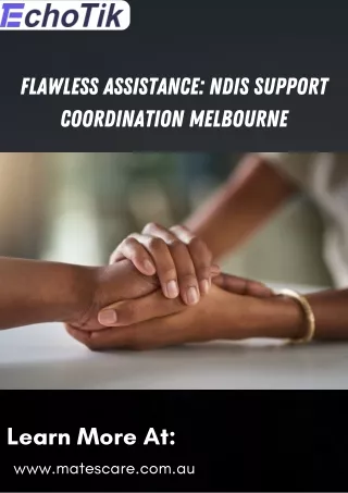 Flawless Assistance NDIS Support Coordination Melbourne