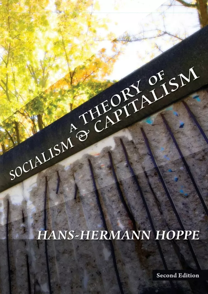 read pdf a theory of socialism and capitalism