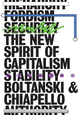 ✔PDF_  The New Spirit of Capitalism