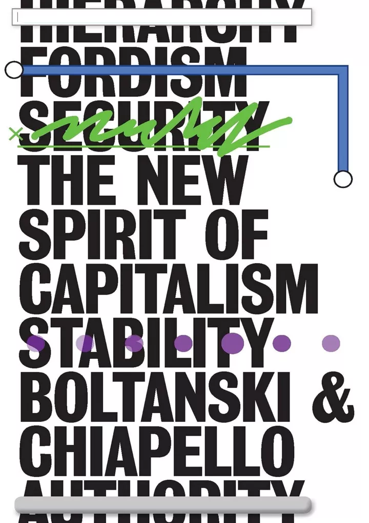 pdf the new spirit of capitalism download