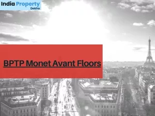 bptp monet avant floors