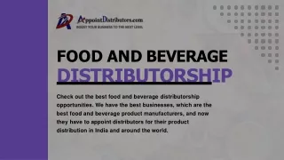 Evergreen Food and Beverage Business Opportunity