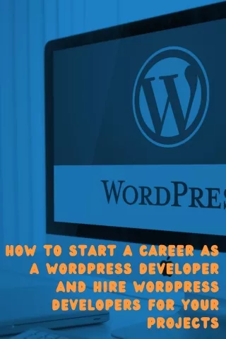 How to Start A Career as A WordPress Developer and Hire WordPress Developers for Your Projects (1)