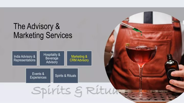 the advisory marketing services
