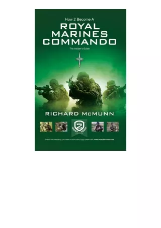 ✔️download⚡️ book (pdf) How To Become A Royal Marines Commando The Insiders Guid