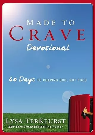 PDF✔️Download❤️ Made to Crave Devotional: 60 Days to Craving God, Not Food