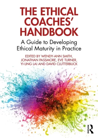 Download⚡️PDF❤️ The Ethical Coaches’ Handbook