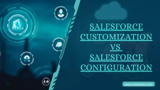Salesforce Customization vs  Salesforce Configuration