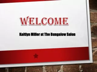 welcome