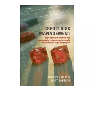 Download⚡PDF❤ Credit Risk Management Basic Concepts Financial Risk Components Ra