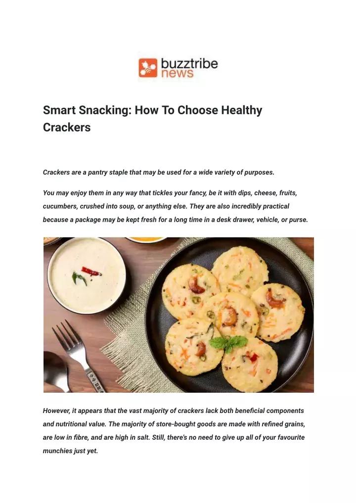 smart snacking how to choose healthy crackers