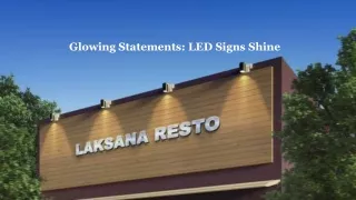 LED Sign Boards in Chennai