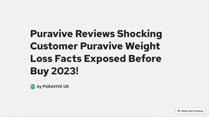 puravive reviews shocking customer puravive