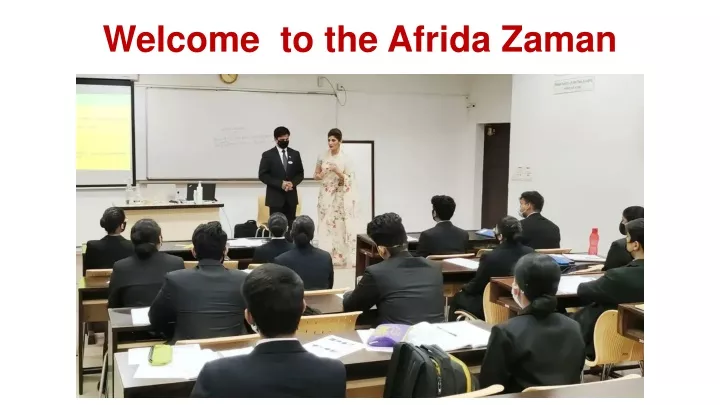 welcome to the afrida zaman