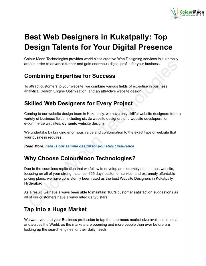 best web designers in kukatpally top design