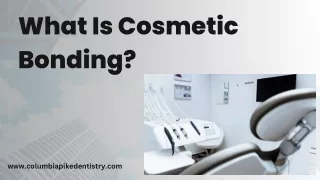 What Is Cosmetic Bonding