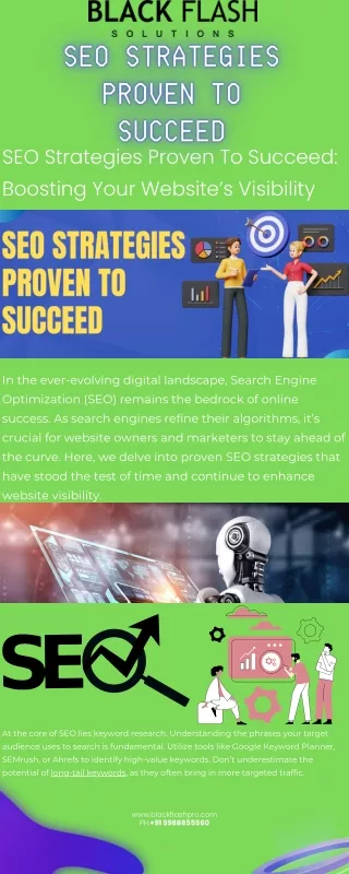 SEO Strategies Proven To Succeed