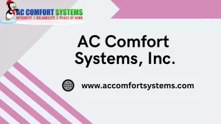 AC Comfort systems