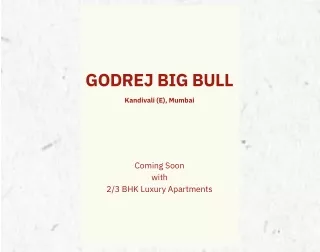 godrej big bull