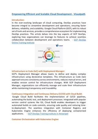 empowering efficient and scalable cloud