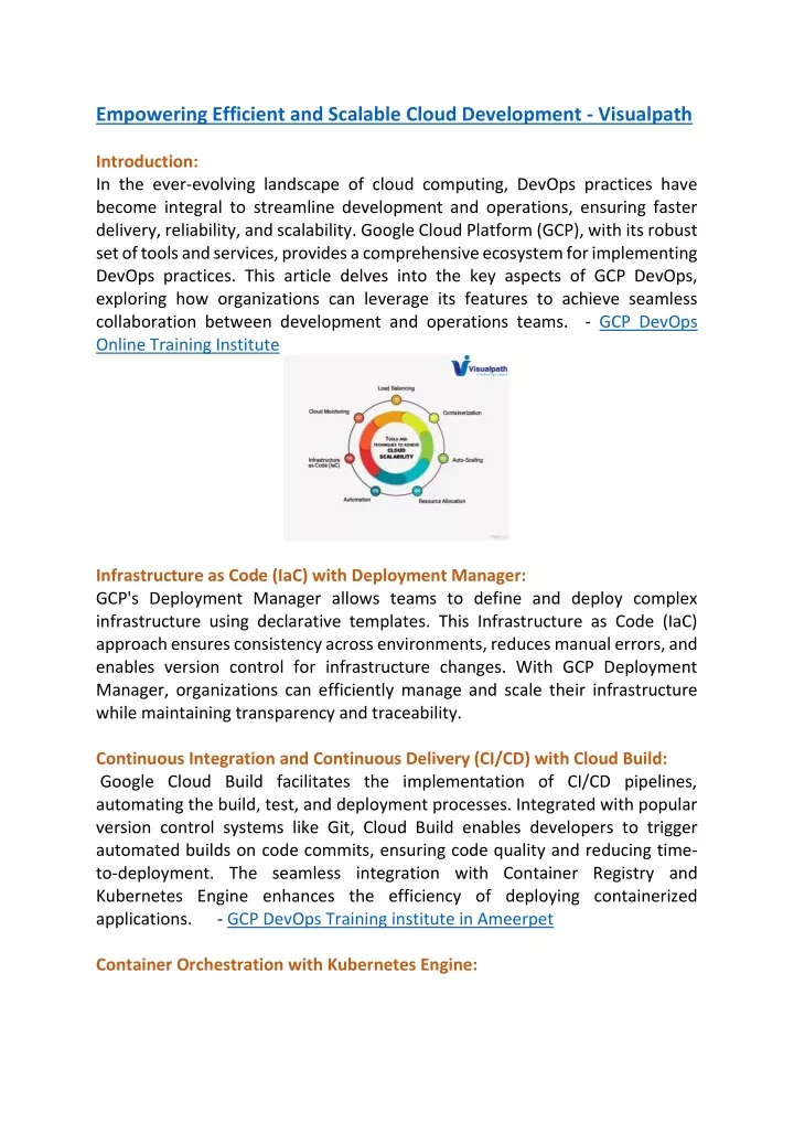 empowering efficient and scalable cloud