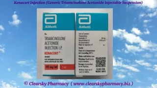 kenacort injection generic triamcinolone