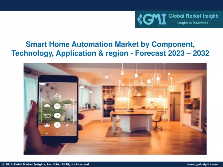 smart home automation market by component