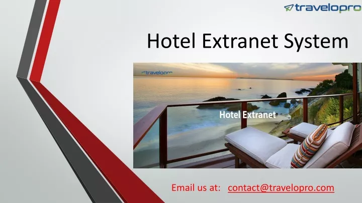 hotel extranet system