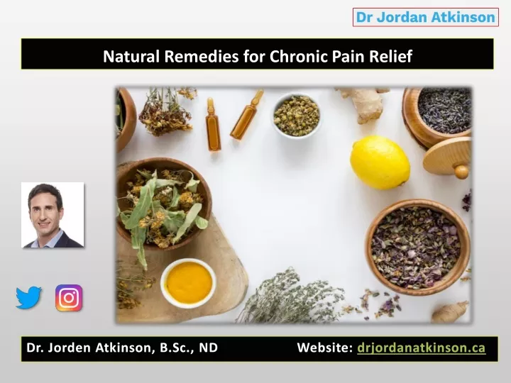 natural remedies for chronic pain relief