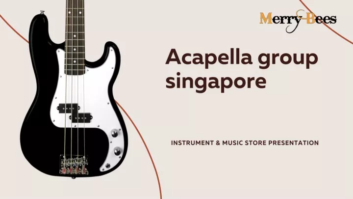 acapella group singapore