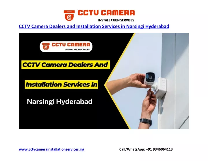 cctv camera dealers and installation services