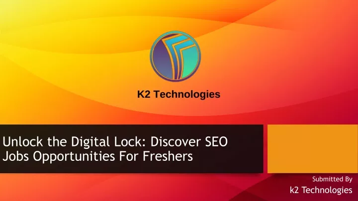 unlock the digital lock discover seo jobs opportunities for freshers