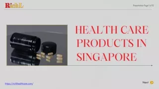 Health Care Products in Singapore