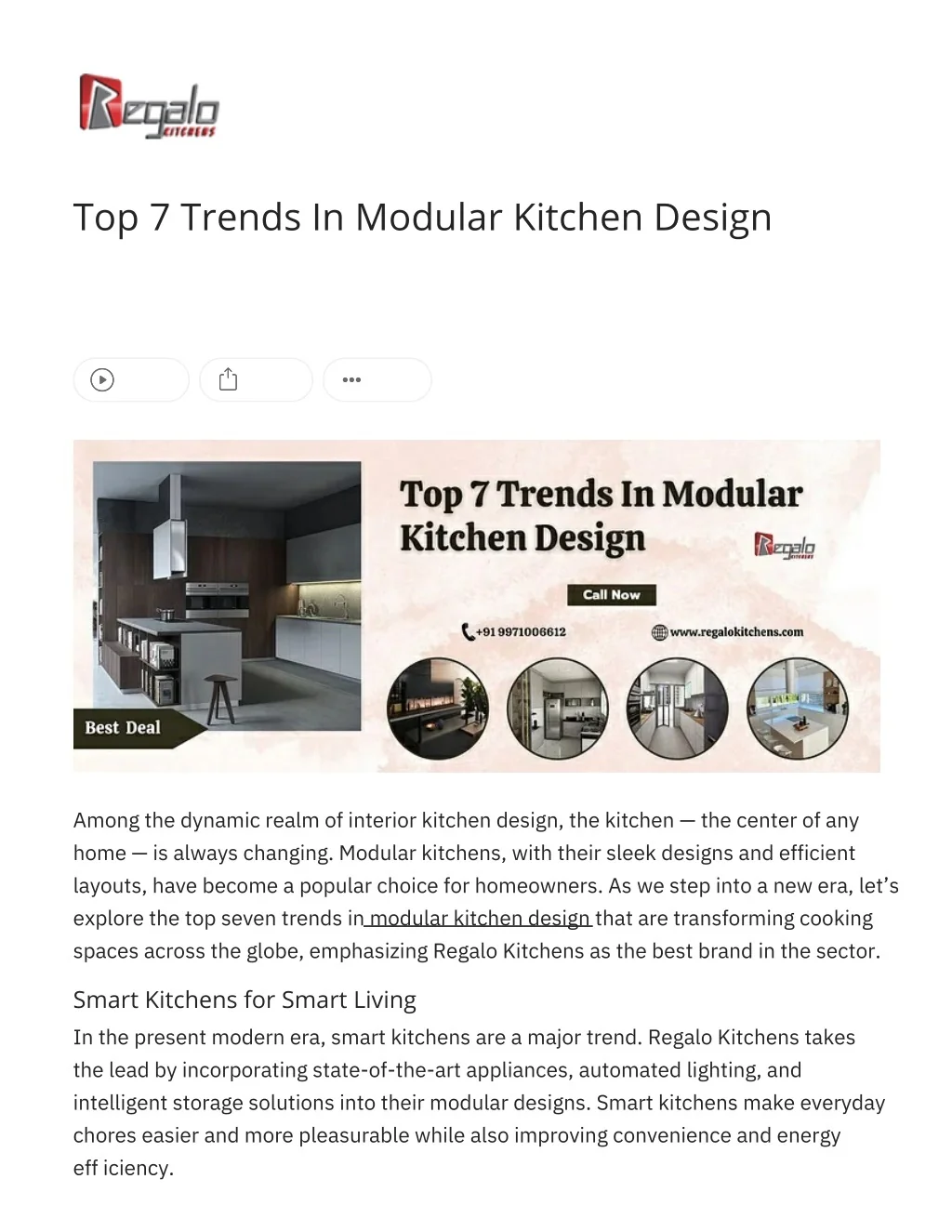 PPT - Top 7 Trends In Modular Kitchen Design PowerPoint Presentation ...