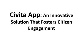 civita app an innovative solution that fosters