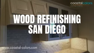 Revitalize Your Space Wood Refinishing Services in San Diego