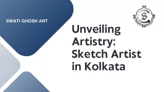 Unveiling Artistry: Sketch Artist in Kolkata